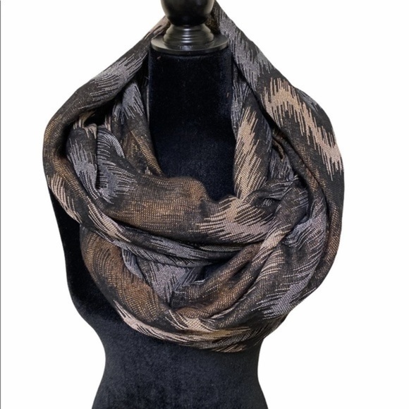 Women’s Wide Infinity Fashion scarf 3 Tone 0109 - Picture 4 of 8